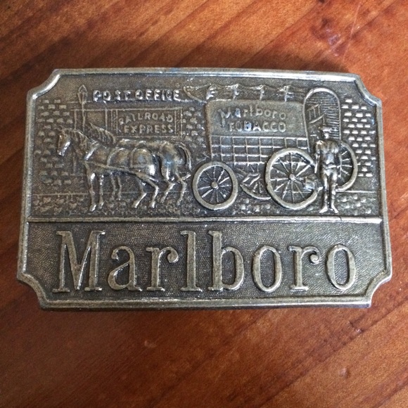 marlboro belt buckle